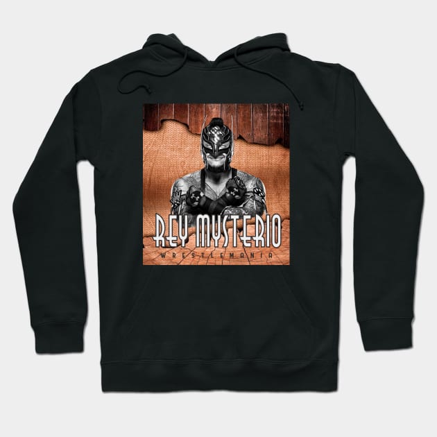 WRESTLEMANIA REY Hoodie by adunntoval